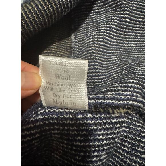 Panda Bear print hooded sweater wool kids 7/8 - Picture 3 of 10